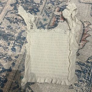 Forever 21 ruffle crop top